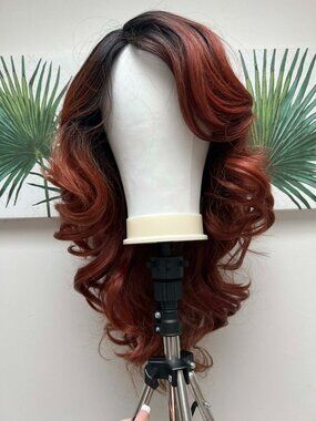 Sis Wig Synthetic Lace Front Wig Ari in SOMBRE 350